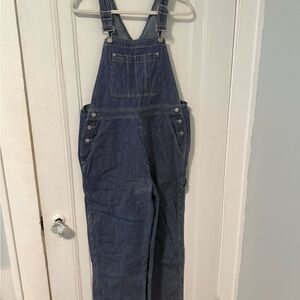 GAP Striped Denim 100% Cotton Overalls